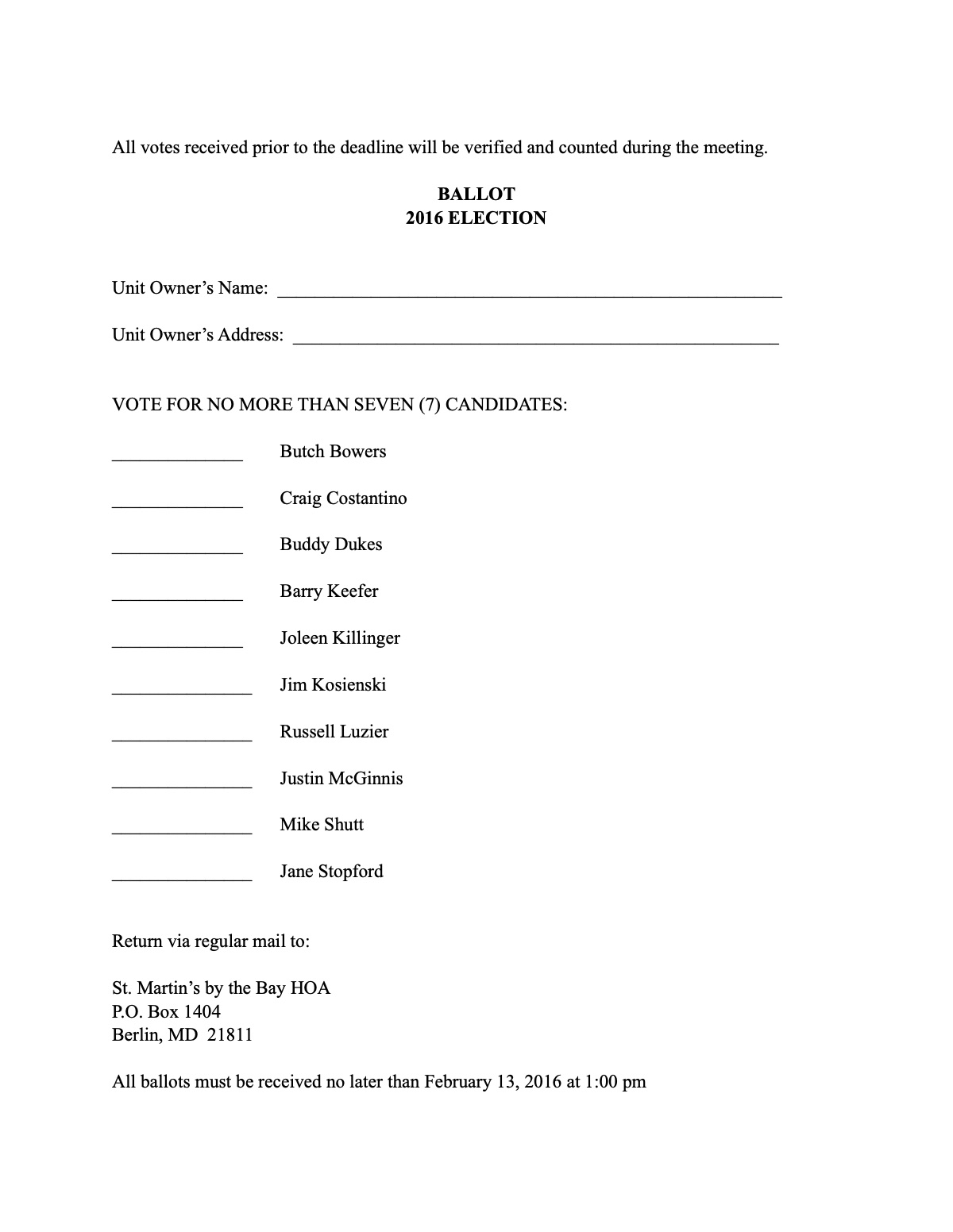 Official page of agenda and proxy annual meeting 2016