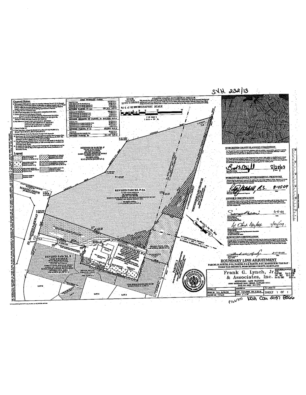Official page of boundry lin adjustments for field