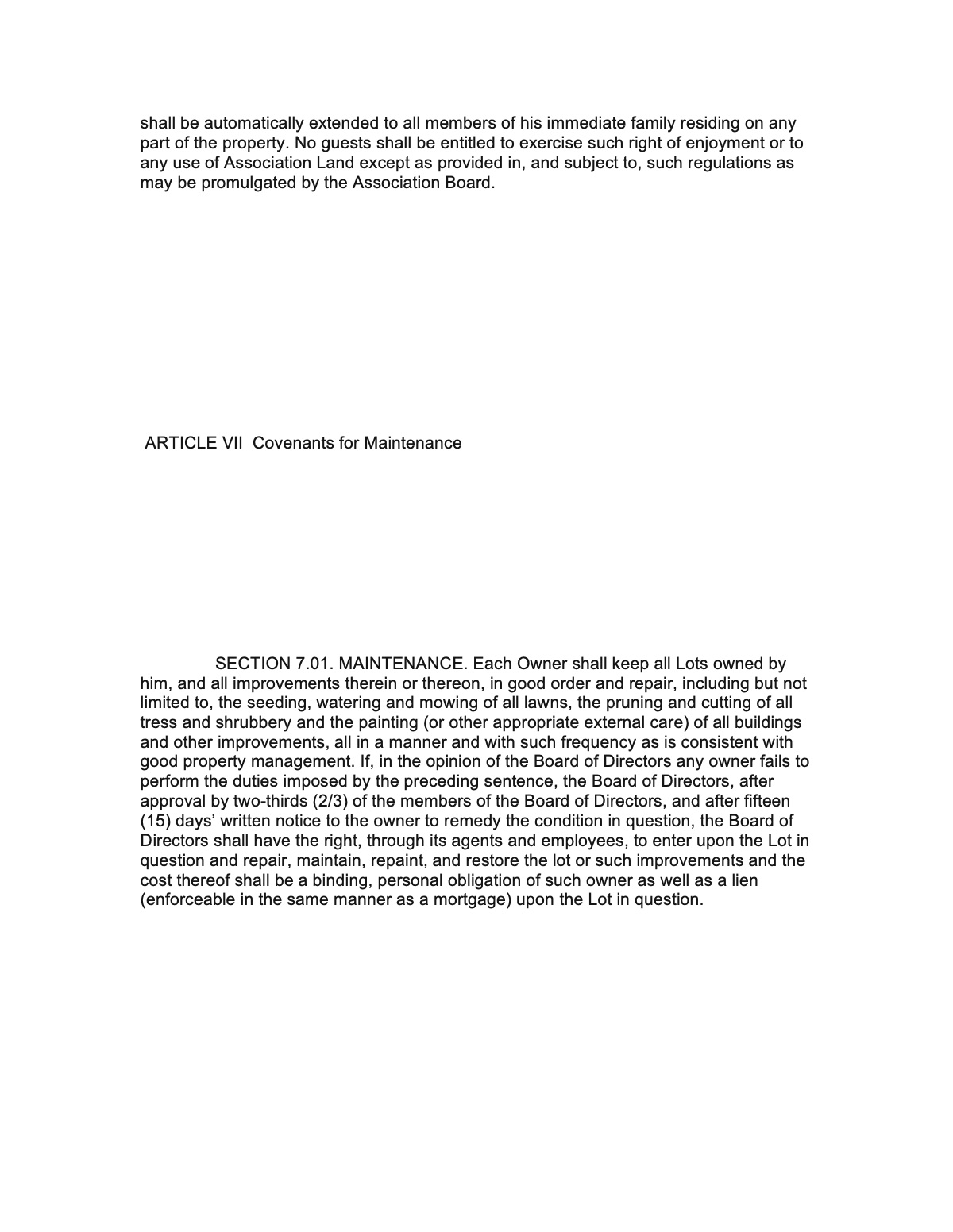Official page of bylaws