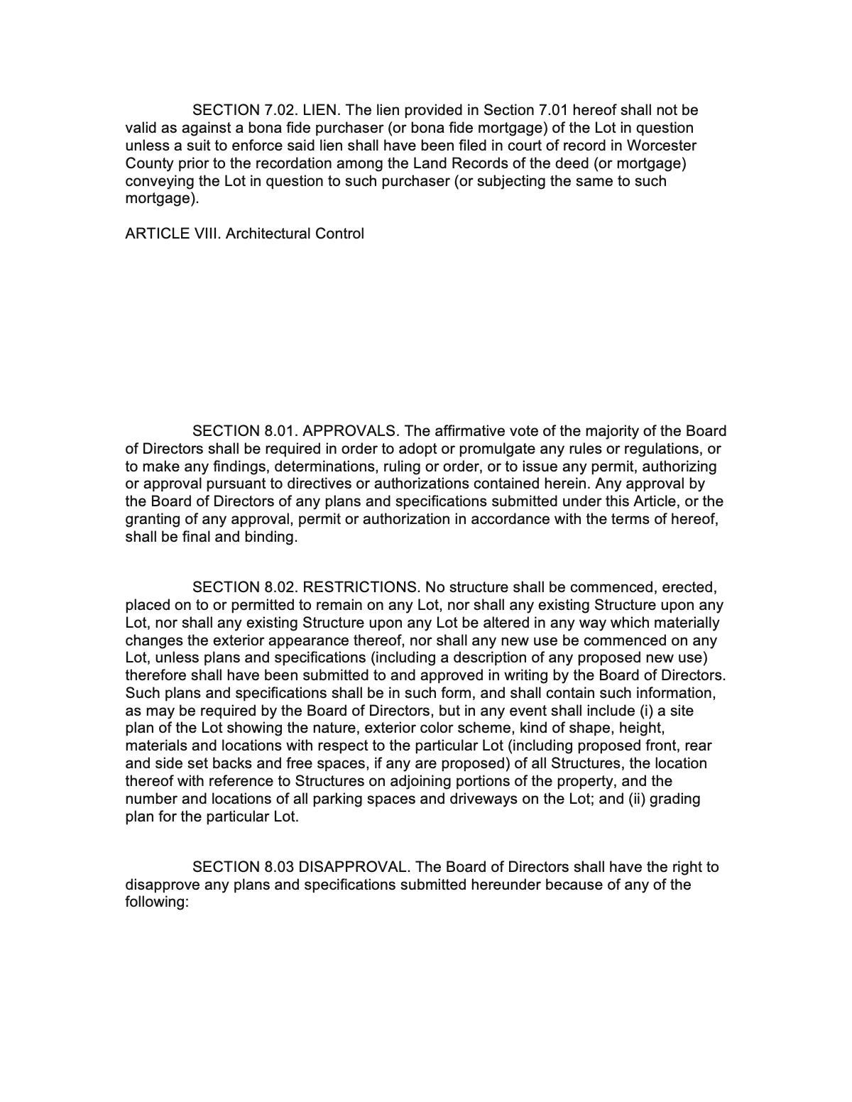 Official page of bylaws
