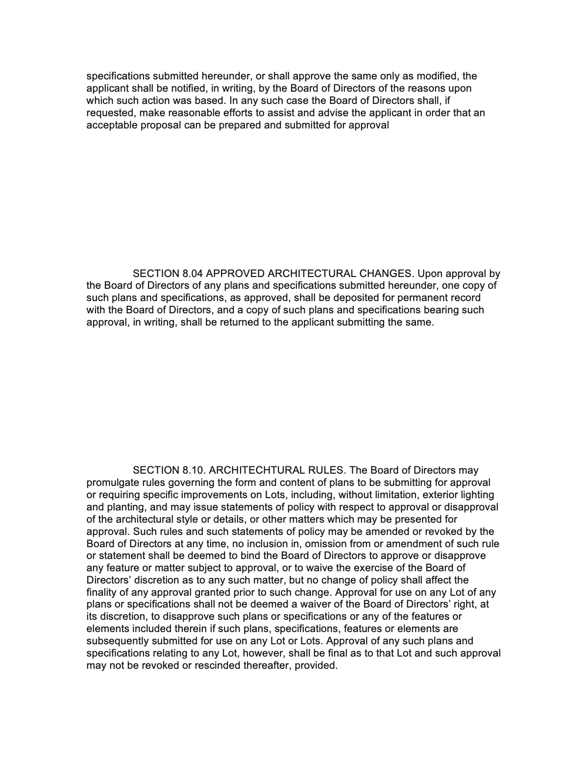 Official page of bylaws