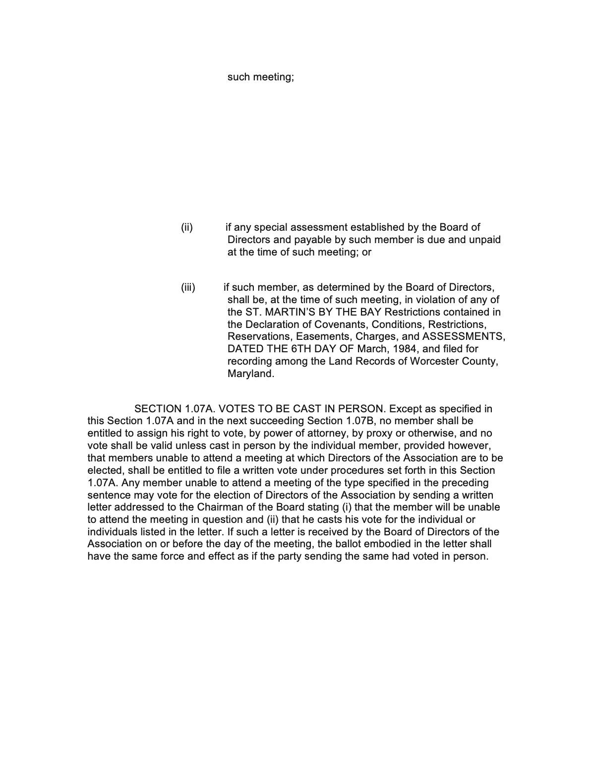 Official page of bylaws