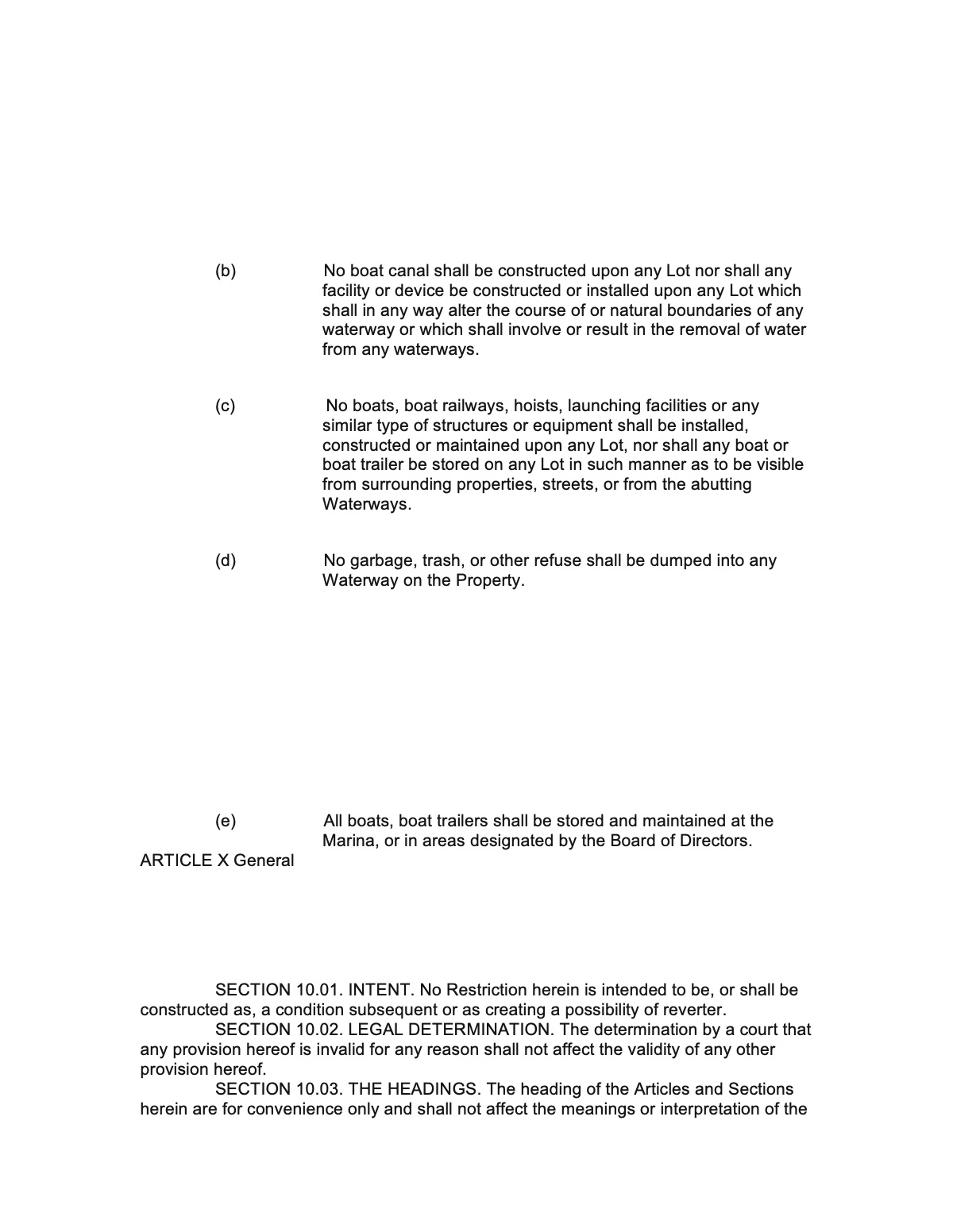 Official page of bylaws