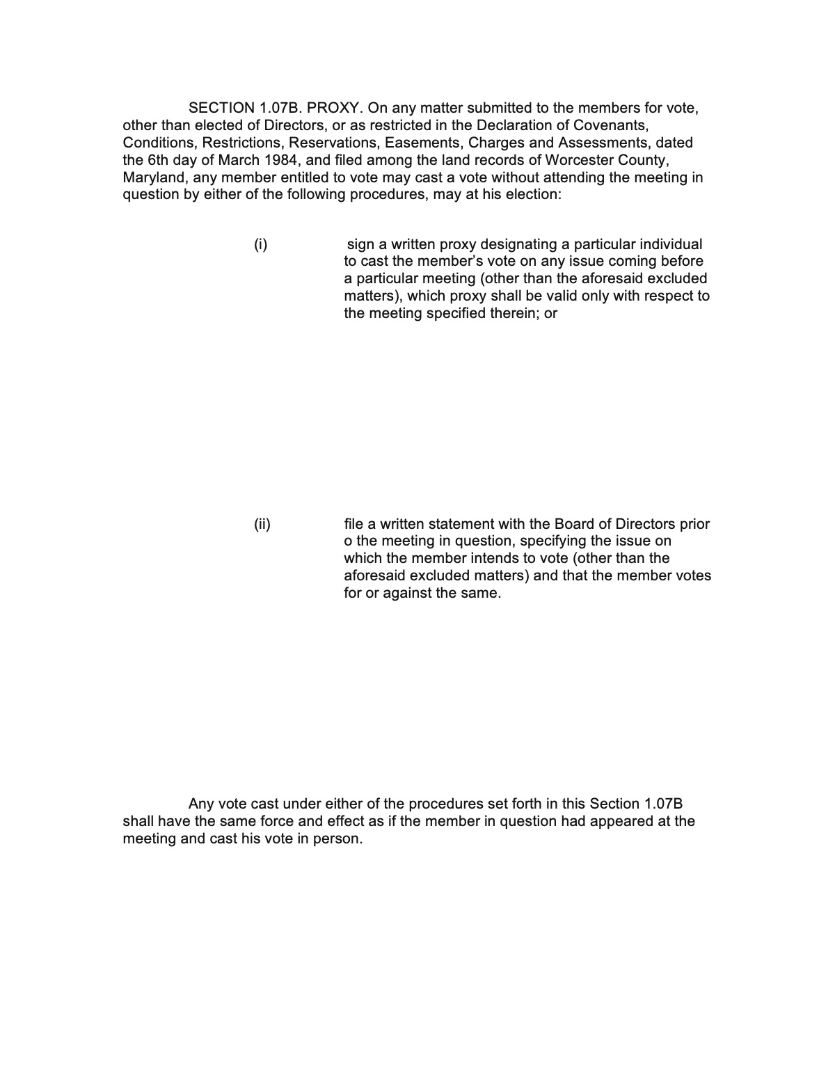Official page of bylaws
