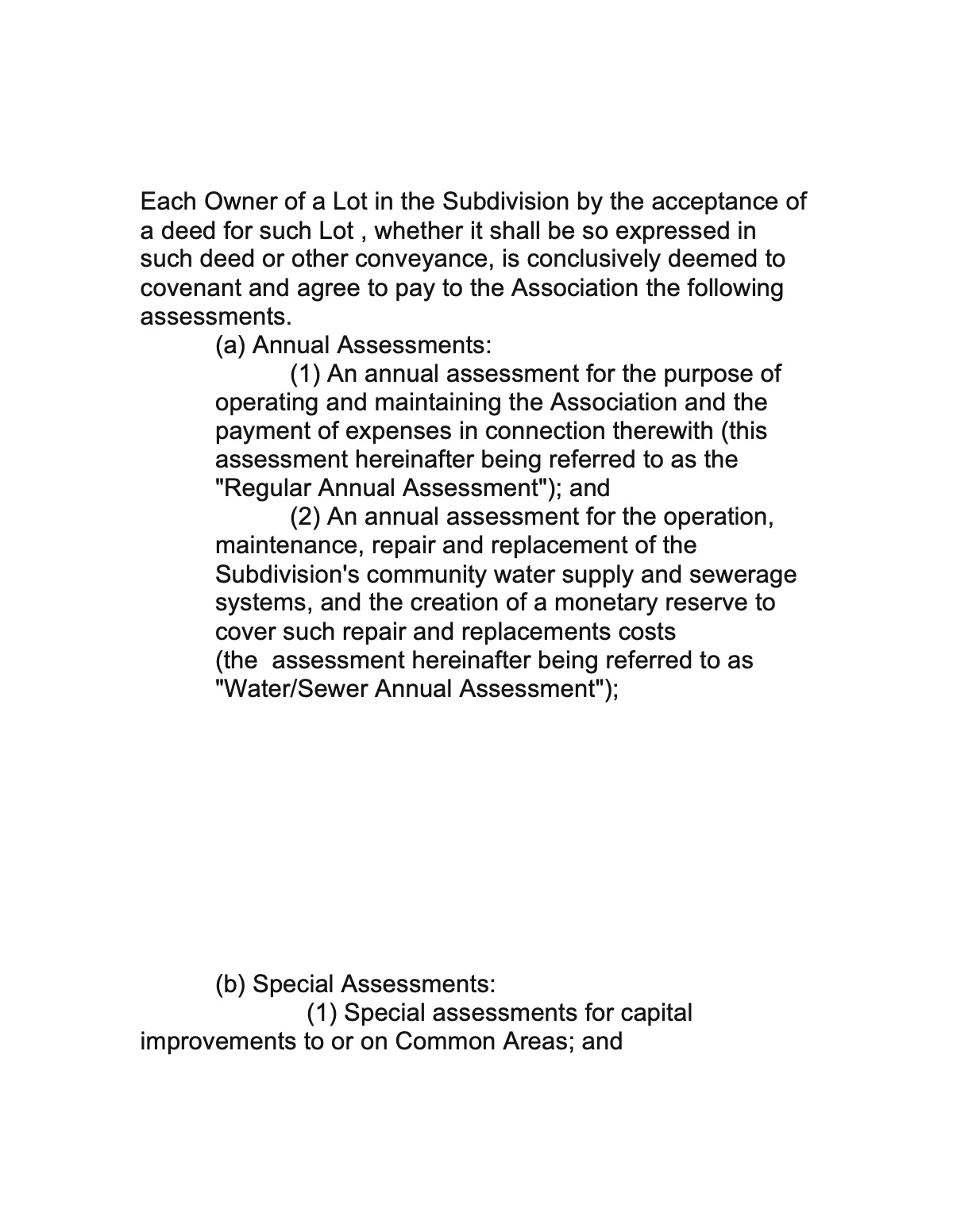 Official page of decliration