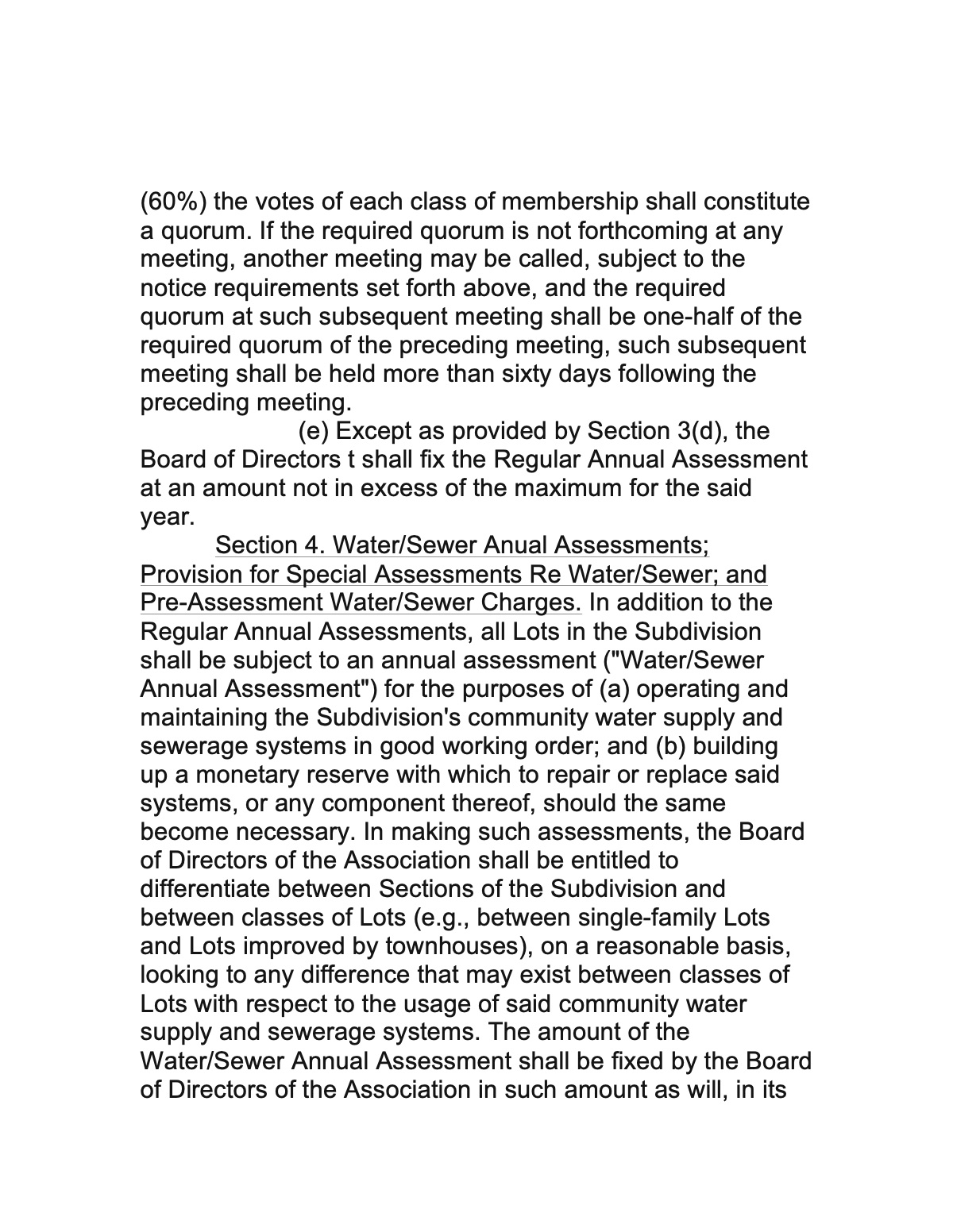 Official page of decliration