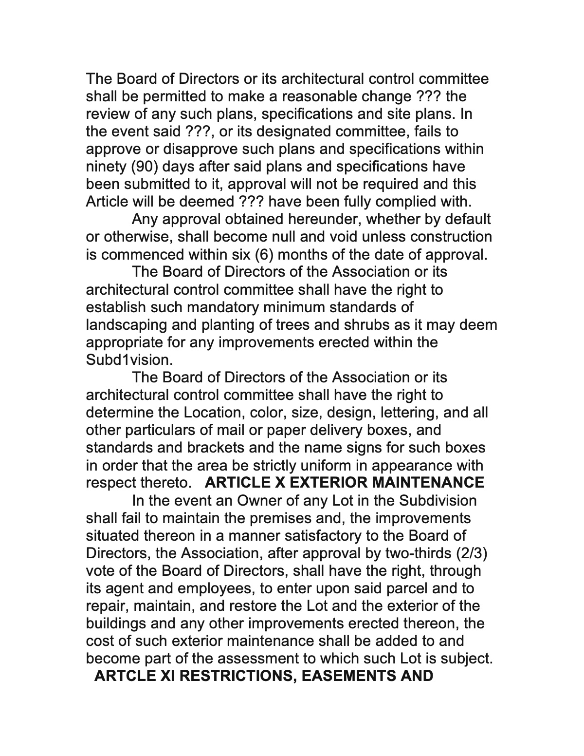 Official page of decliration
