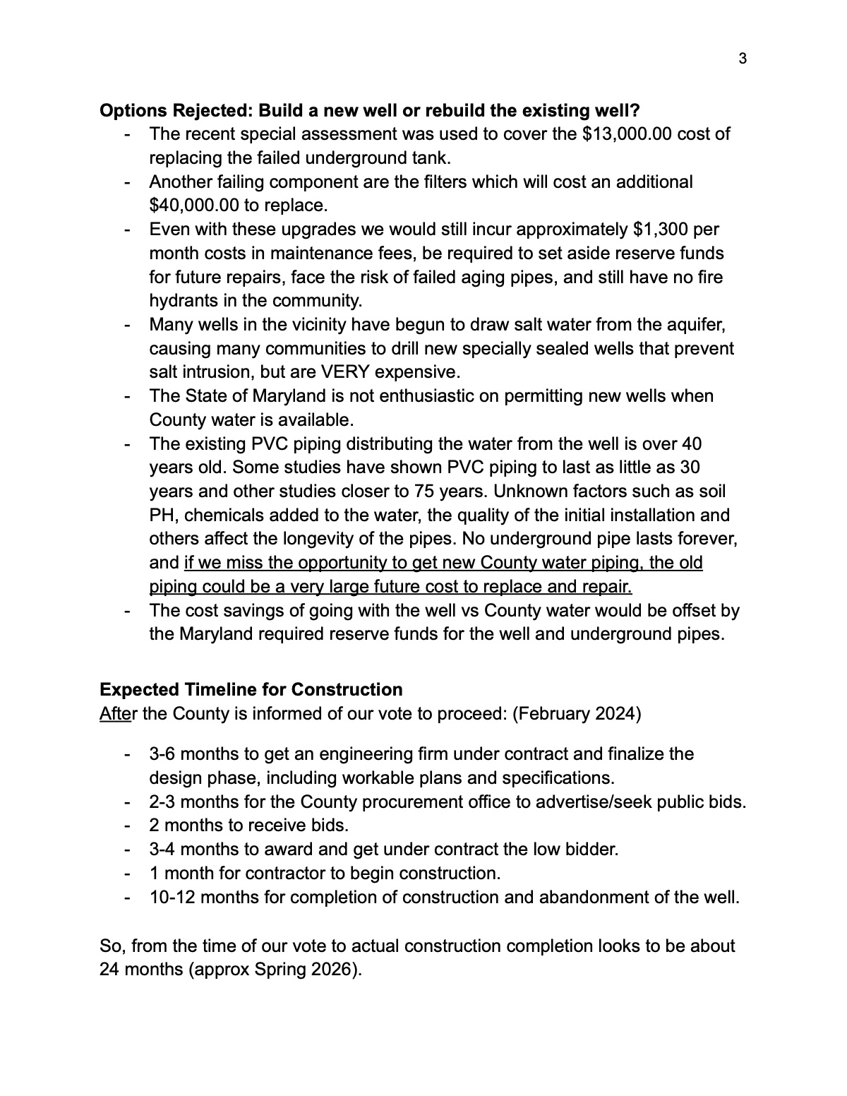 Official page of final - water recommendation 12.18.23