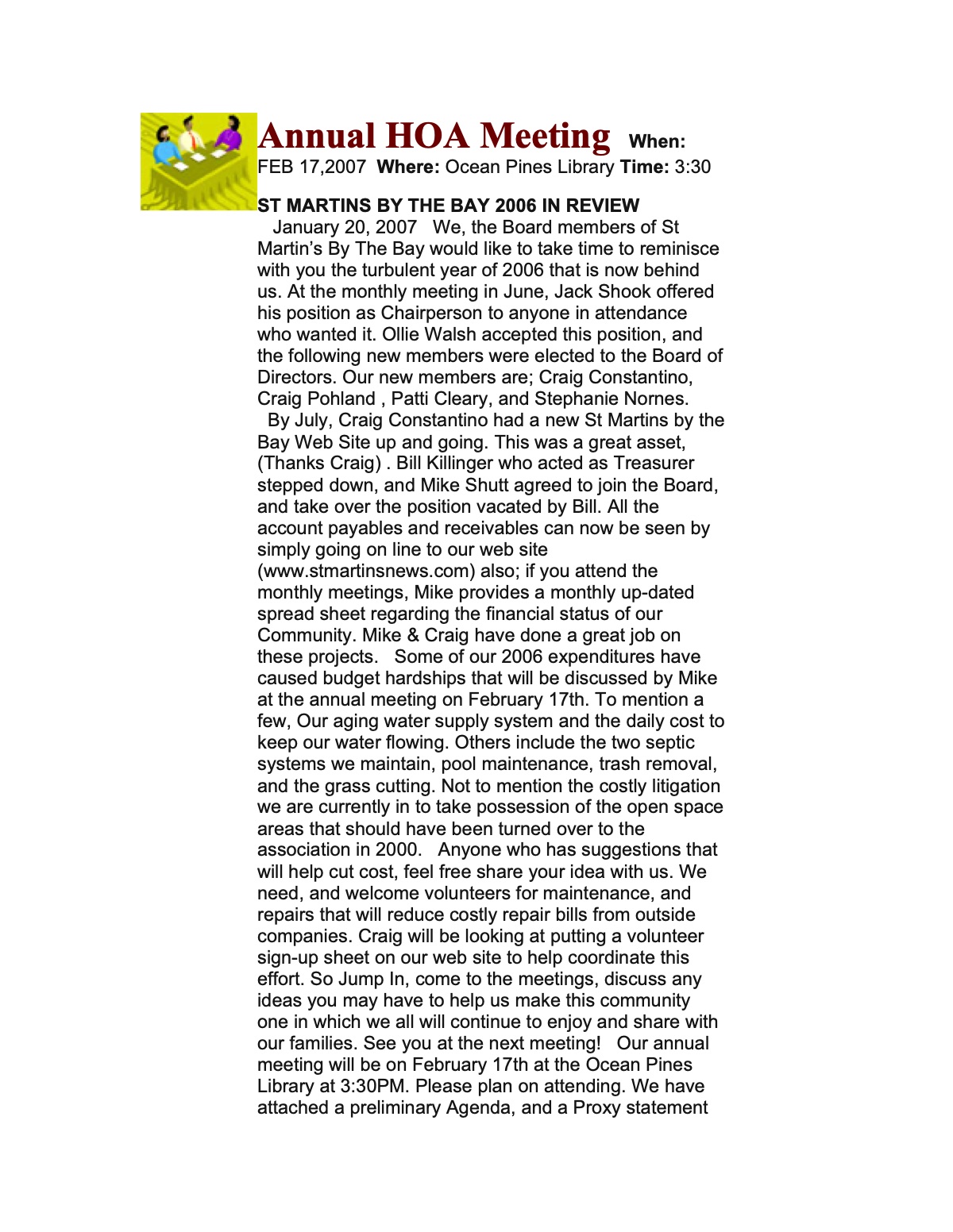 Official page 1 of 2006 · Year in review