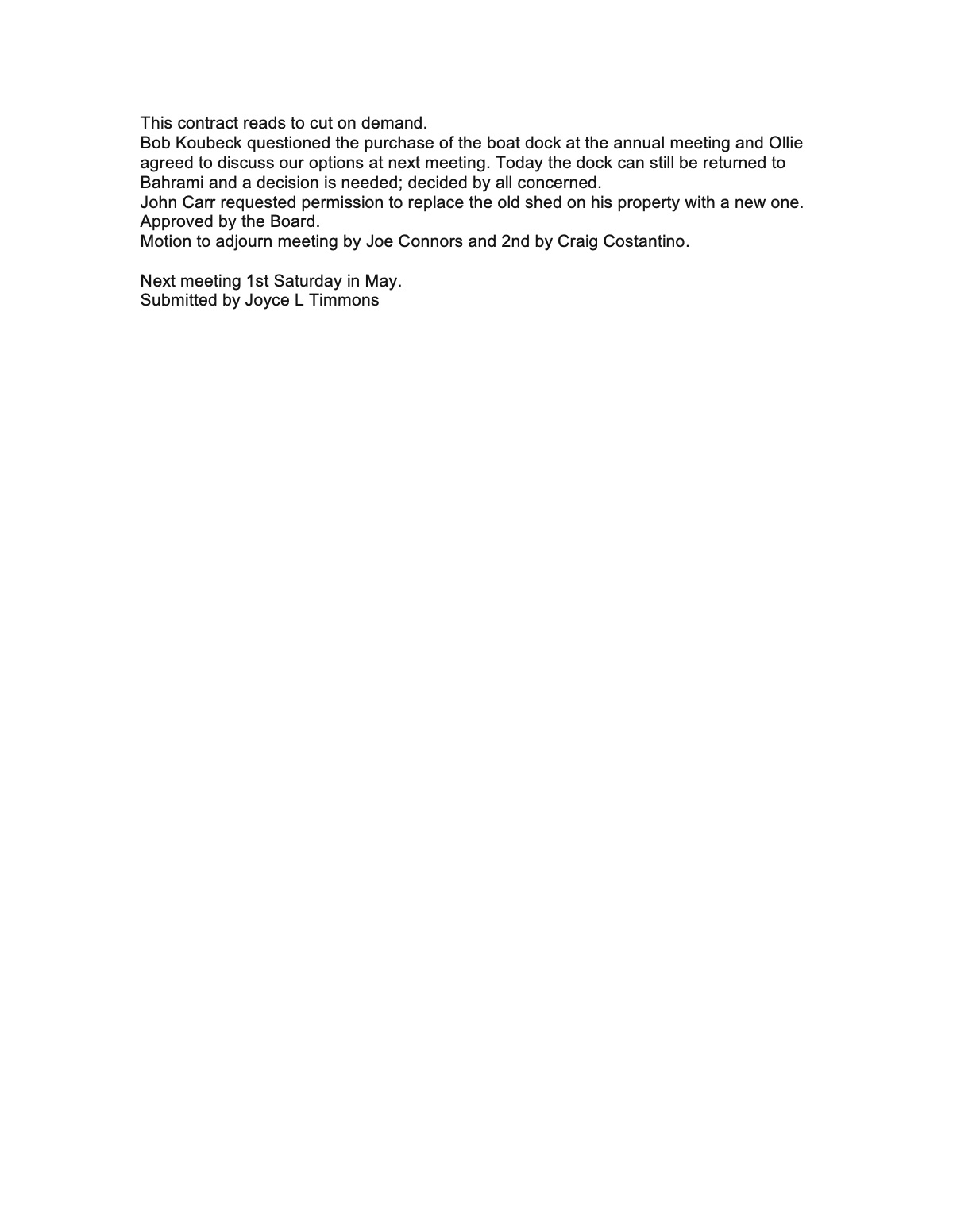 Official page 2 of April 5, 2008 · Minutes