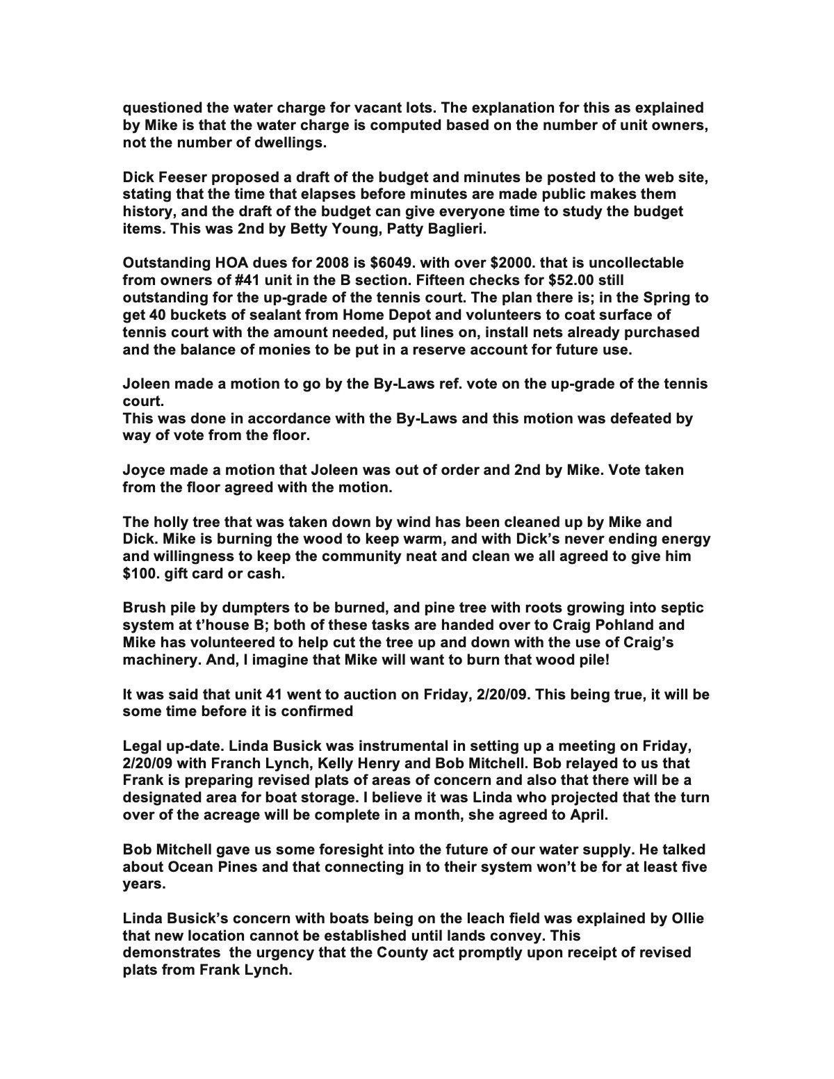 Official page 2 of 2009 · Annual meeting