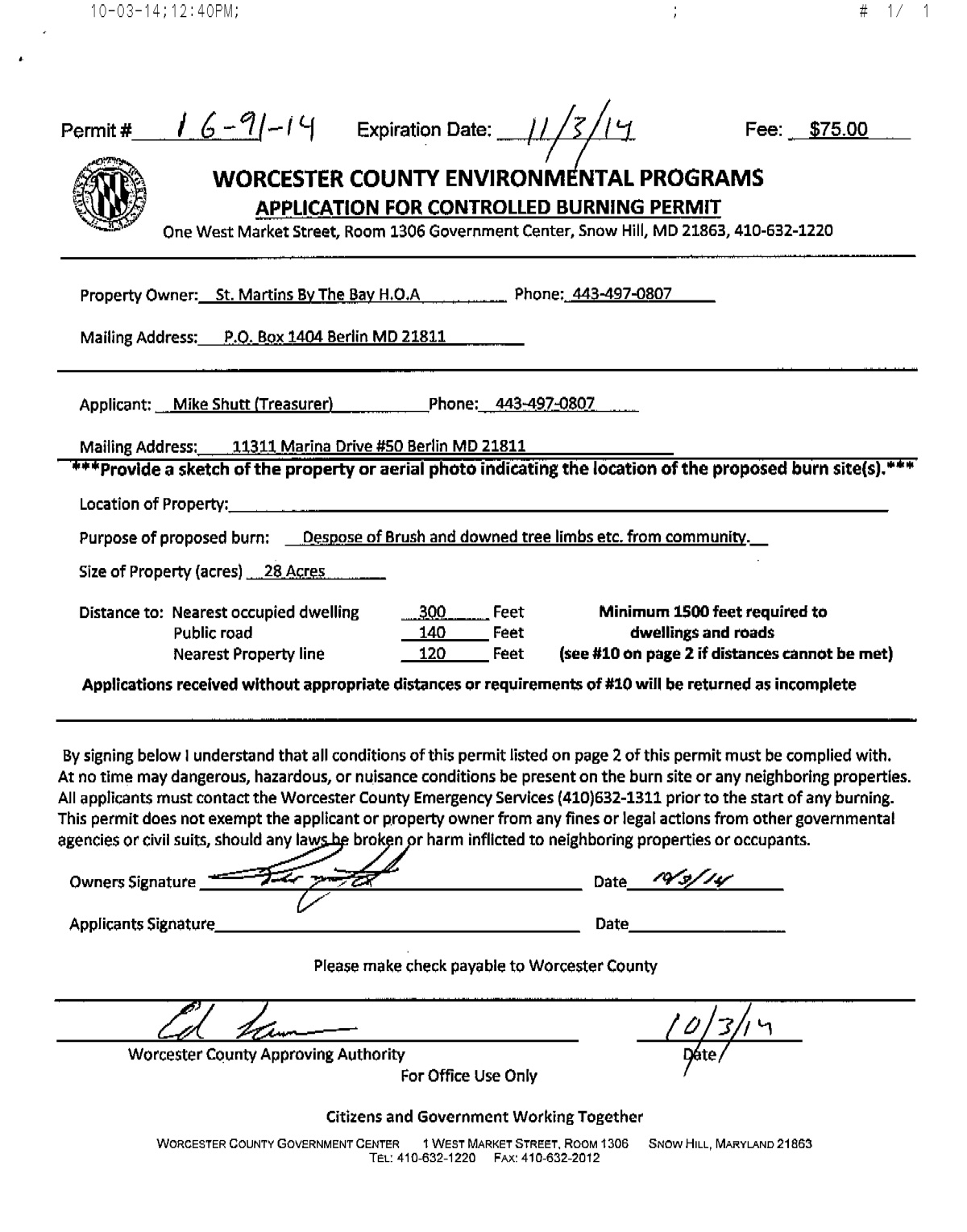 Official page 1 of 2014 · Burn permit