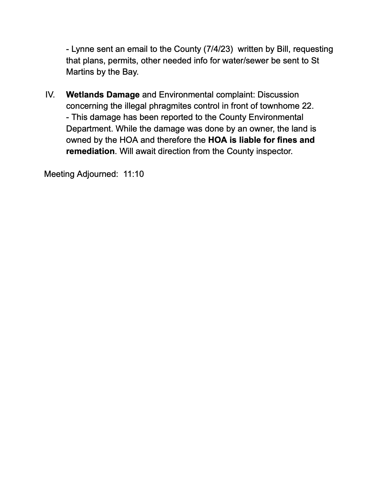 Official page 2 of July 4, 2023 · Emergency meeting