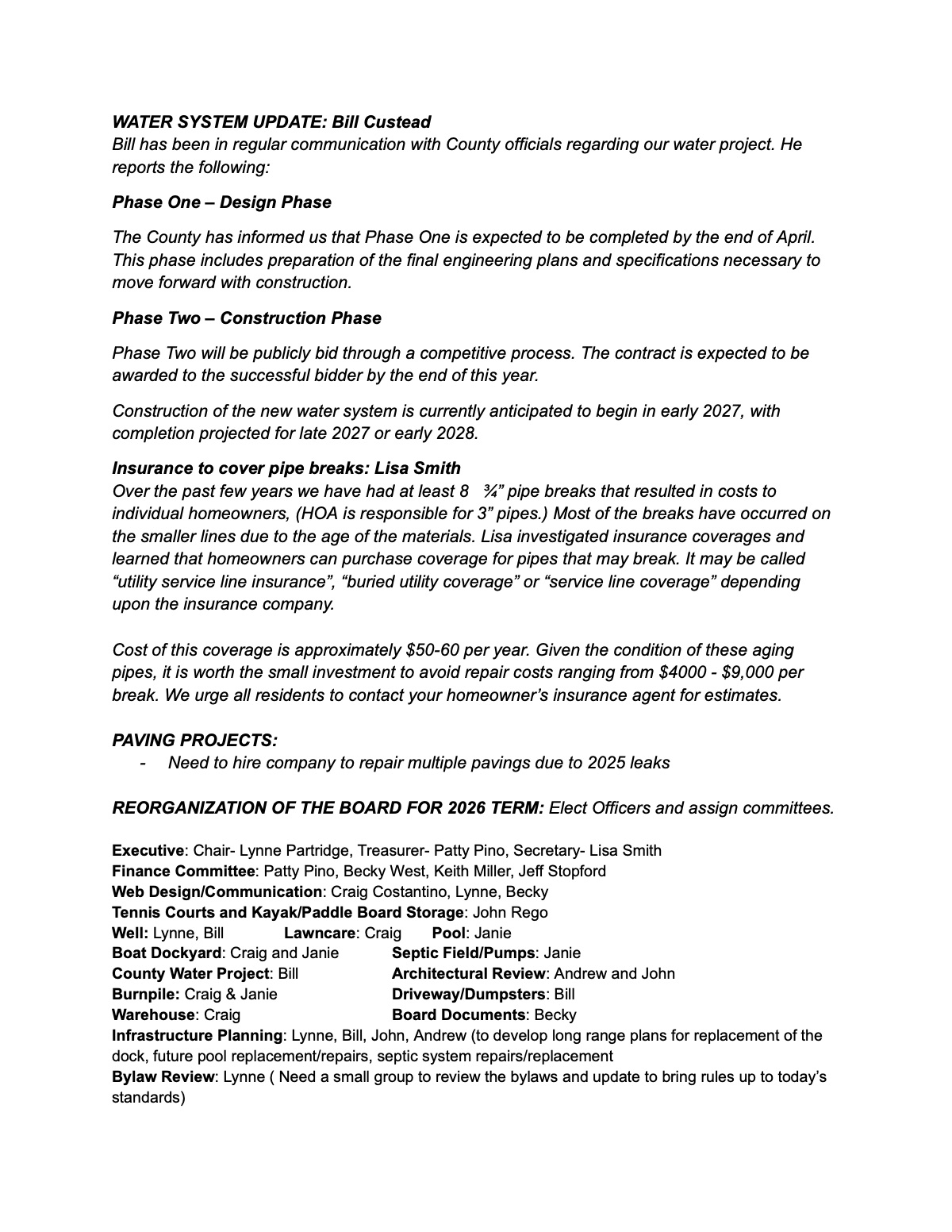 Official page 3 of February 14, 2026 · Packet